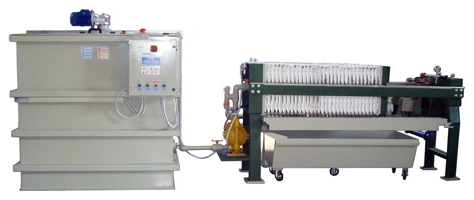 depuratore a filtropressa